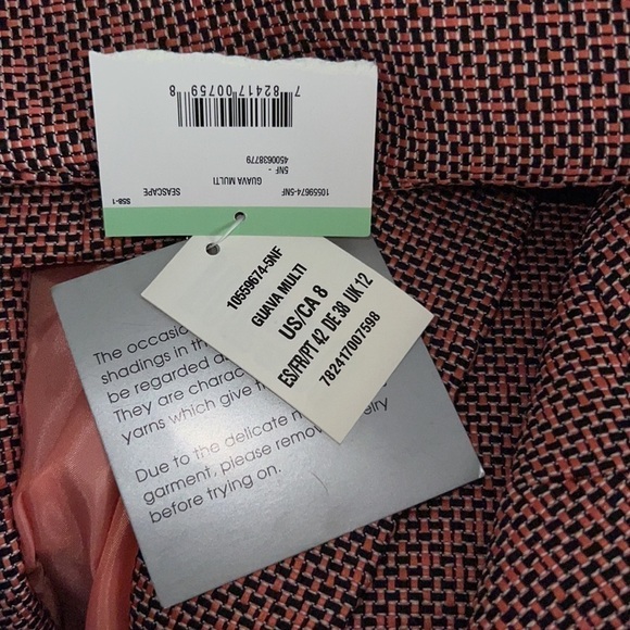 Kasper Dress Suit Set- Guava Size 6/8 NWT - Picture 9 of 13